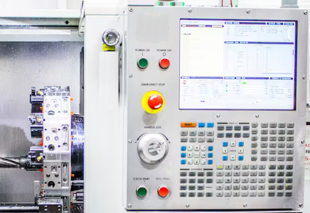 cnc machine with 15 inch touchscreen