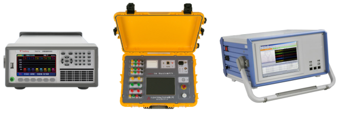 LCD on electrical testing device