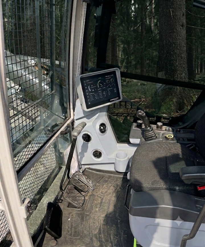 heavy machinary cabin