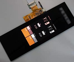 coffee machine lcd panel