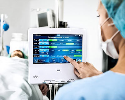 lcd on medical device